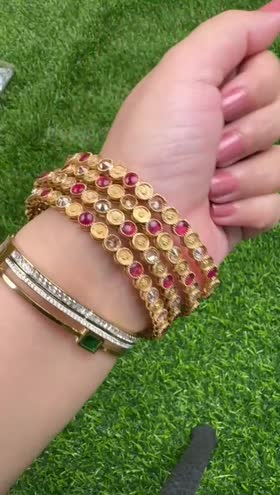 Rs 2700 Bangles Set ~ 2.4 Rs 2700 Bangles Set ~ 2.4